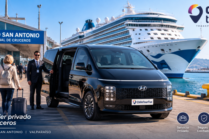 Transfer Privado Santiago a San Antonio para Cruceros