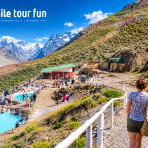 Termas Colina Cajón del Maipo Chile con transporte privado de Chiletourfun