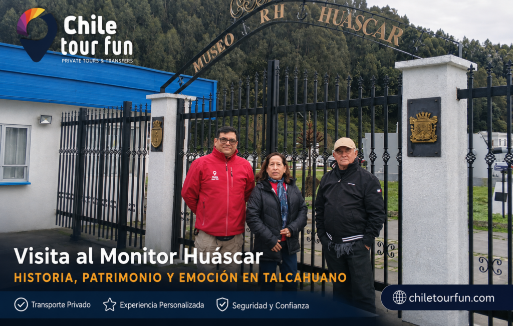 Visita al Monitor Huáscar en Talcahuano desde Santiago con Chile Tour Fun