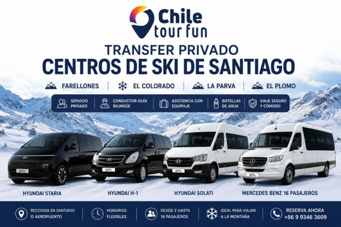 Transfer Privado Centros de Ski de Santiago